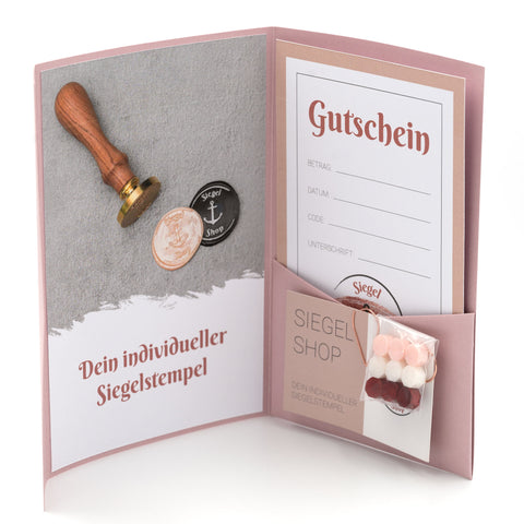 Gutschein Siegel Shop