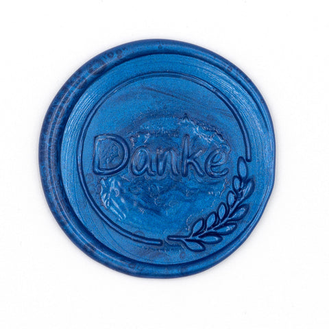 Siegel Aufkleber «Danke»