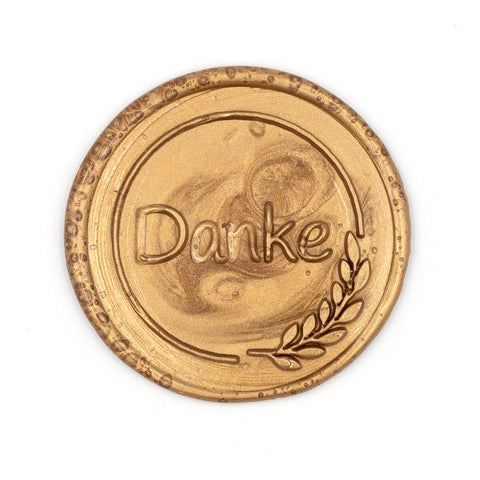 Siegel Aufkleber «Danke»