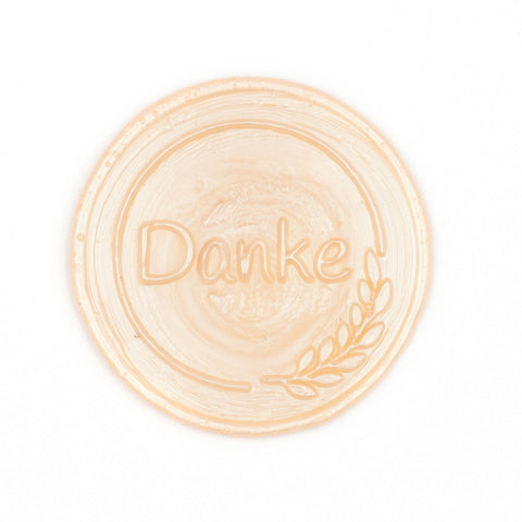 Siegel Aufkleber «Danke»