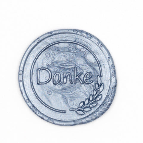 Siegel Aufkleber «Danke»