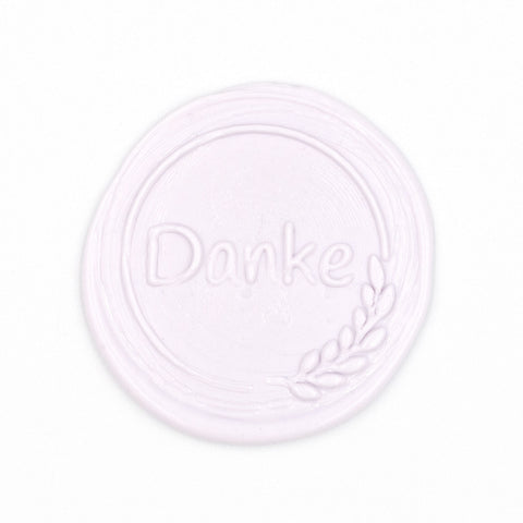 Siegel Aufkleber «Danke»