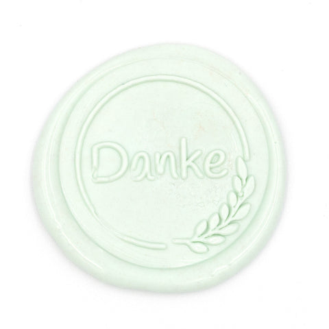 Siegel Aufkleber «Danke»