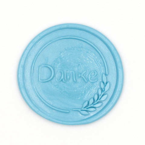 Siegel Aufkleber «Danke»