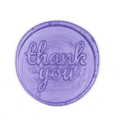 Siegel Aufkleber «Thank You»