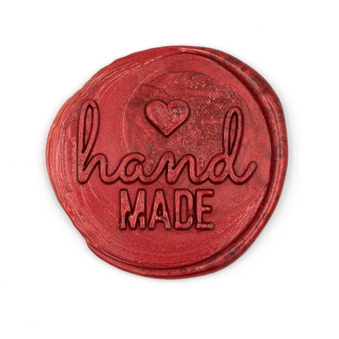 Siegel Aufkleber «Hand Made»