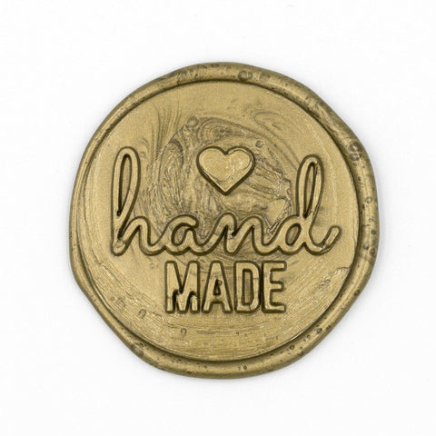 Siegel Aufkleber «Hand Made»