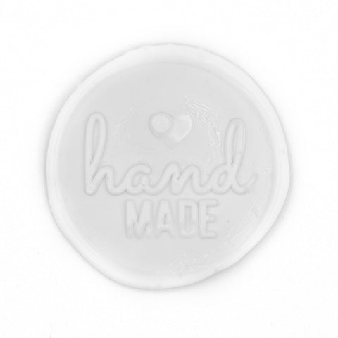 Siegel Aufkleber «Hand Made»