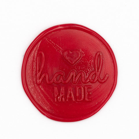Siegel Aufkleber «Hand Made»