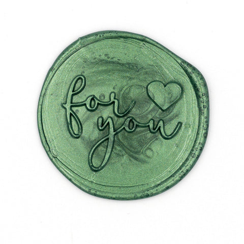 Siegel Aufkleber «For You»