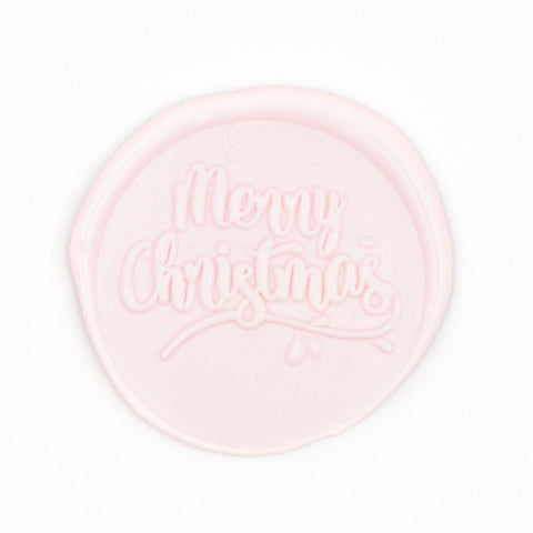 Siegel Aufkleber «Merry Christmas»