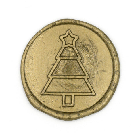 Siegel Aufkleber «Tannenbaum»